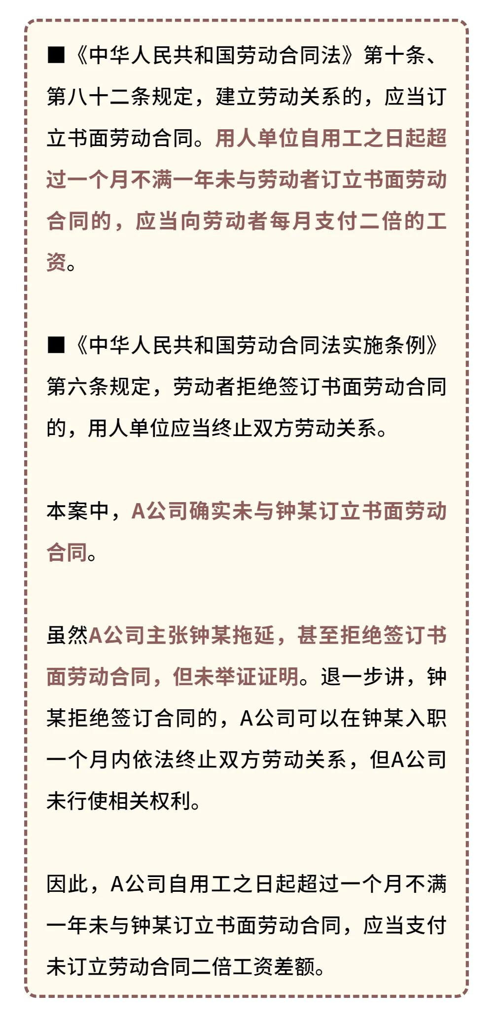 入职半年没签劳动合同会怎样？真实案例告诉你(图6)