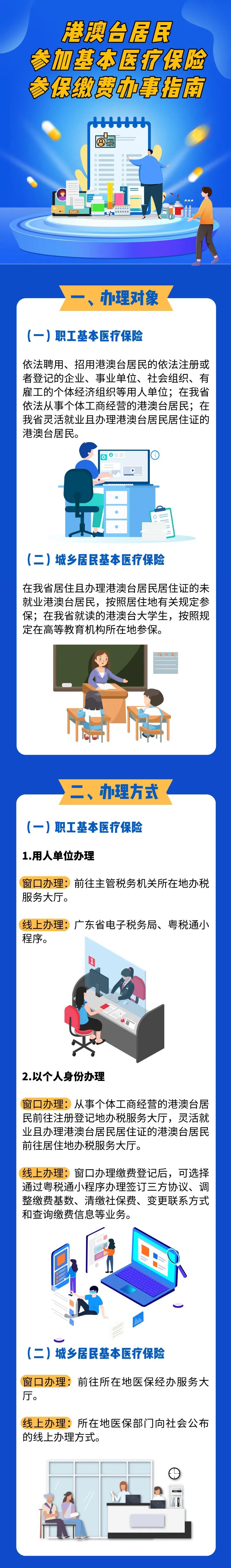 港澳台居民如何参加广州基本医疗保险？参保缴费办事指南来啦！(图2)