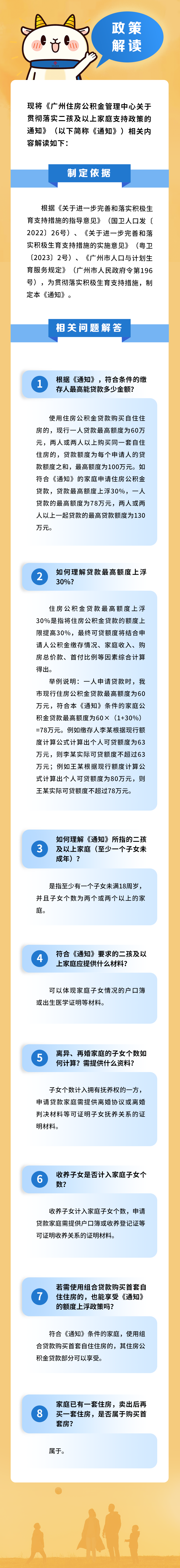 最新政策！广州住房公积金贷款最高额度可为130万元(图1)
